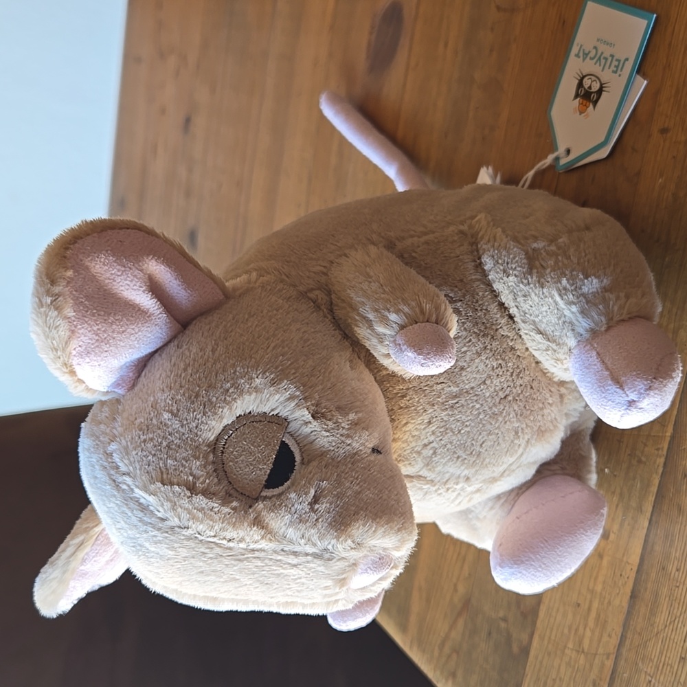 Jellycat Cuddlebud Darcy Dormouse 6.3x3.9x3.1" Soft and Plush NWT - Picture 7 of 9